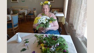 Hayes care home Residents celebrate National Gardening Week